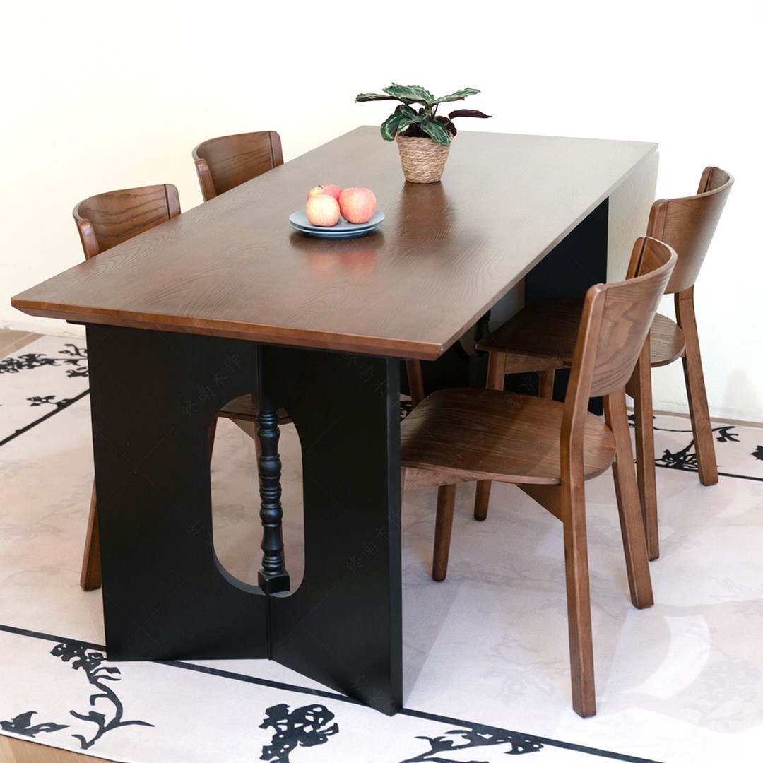 中古奶油风餐桌